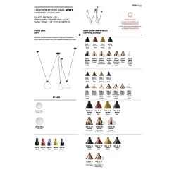 Les Acrobates De Gras N°325 By La Lampe Gras -Lighting Store 325