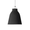 Caravaggio Matt Pendant Light By Fritz Hansen -Lighting Store 6837 CaravaggioMatt P3 Black