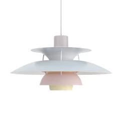 PH5 Pendant Light By Louis Poulsen -Lighting Store 90293 5 2 29 PH 5 PastelsOysterGreyTOP WOL 5K p