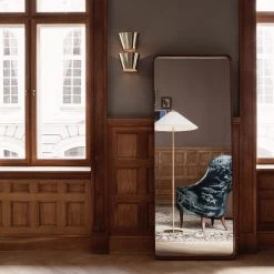 Lighting Store -Lighting Store 9464WallLamp 9602FloorLamp AdnetWallMirrorRectangular AdamLoungeChair