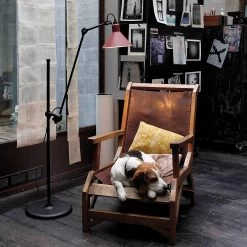 Lampe Gras N°215 Floor Lamp By La Lampe Gras -Lighting Store AMB 2 N215 L BL RED