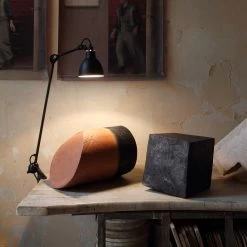 Lampe Gras N°201 Architect Clamp Lamp By La Lampe Gras -Lighting Store AMB 3 N201 BL SAT