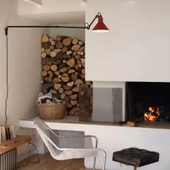Lampe Gras N°213 Wall Lamp By La Lampe Gras 8 Lampe Gras N°213 Wall Lamp By La Lampe Gras -Lighting Store AMB 4 N213 BL RED
