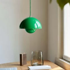 Flowerpot Pendant VP1 By &Tradition -Lighting Store ATD Retail 2021 FlowerpotVP1 CollectCandleholderSC40 CollectCraftedGlassVaseSC66 DropLeafHM6