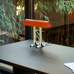Anagram Table Lamp By Sam Weller For Hay -Lighting Store AnagramTableLampcharredorange01