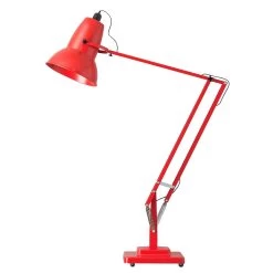Original 1227 Giant Floor Lamp By Anglepoise -Lighting Store Anglepoise Giant1227 Floor Lamp Signal Red 001