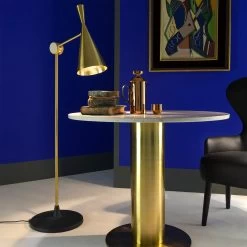 Beat Floor Light By Tom Dixon 15 Beat Floor Light By Tom Dixon -Lighting Store BeatFloorwithTubeandWingback