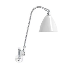Bestlite BL6 Chrome For Hardwiring By Gubi -Lighting Store Bestlite BL6 WallLamp US Chrome MattWhite Hardwired