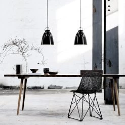Caravaggio BlackBlack Pendant By Fritz Hansen -Lighting Store Caravaggio P2 BBinstallation2.hs .mod