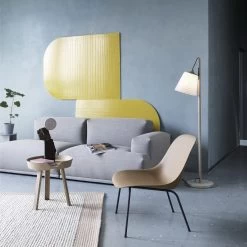 Pull Lamp By Muuto -Lighting Store Fiber Lounge Tube Base Ochre Connect Pebble Rug Pale Rose Around Pull Halves Muuto Org 150