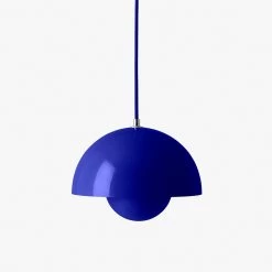 Flowerpot Pendant VP1 By &Tradition -Lighting Store FlowerpotVP1CobaltBlue off