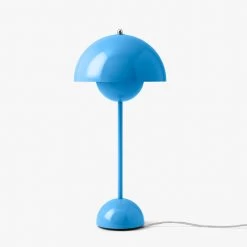 Flowerpot Table Lamp VP3 By &Tradition -Lighting Store FlowerpotVP3SwimBlue off
