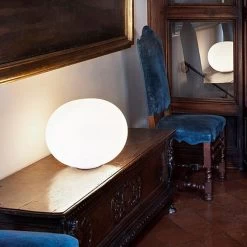 Glo-Ball Basic Table / Floor Lamp By Jasper Morrison For Flos -Lighting Store GloBallBasic2.hs