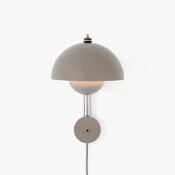 Flowerpot Wall Lamp VP8 By &Tradition -Lighting Store GreyBeige