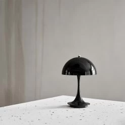 Panthella Portable Metal V2 By Louis Poulsen 18 Panthella Portable Metal V2 By Louis Poulsen -Lighting Store LP Panthella Port Metal Black 08396