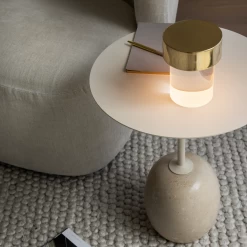 Last Order Clear Lamp By Michael Anastassiades For Flos -Lighting Store LastOrder Clear Brass ph PhilCohen03