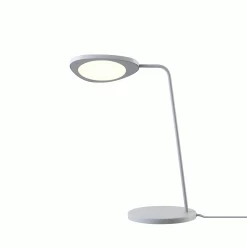 Leaf Table Lamp By Muuto -Lighting Store Leaf table grey light.hs