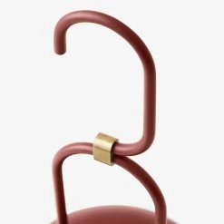 Lucca SC51 Outdoor Portable Lamp By &Tradition -Lighting Store Lucca SC51 Maroon Brass Close up