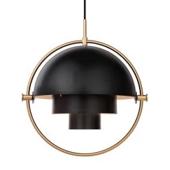 Multi-Lite Pendant By Gubi 23 Multi-Lite Pendant By Gubi -Lighting Store MultiLite Pendant Brass Black 1 On.hs