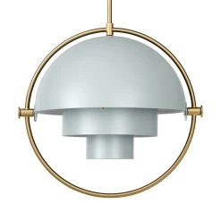 Multi-Lite Pendant By Gubi 32 Multi-Lite Pendant By Gubi -Lighting Store MultiLite Pendant Brass BlueGrey 1 Off