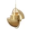 Multi-Lite Pendant By Gubi -Lighting Store MultiLite Pendant Brass Brass 4 On.hs