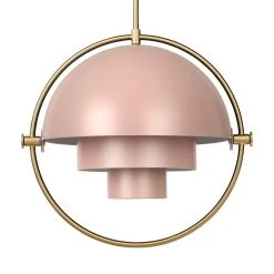 Multi-Lite Pendant By Gubi 33 Multi-Lite Pendant By Gubi -Lighting Store MultiLite Pendant Brass Pink 1 Off