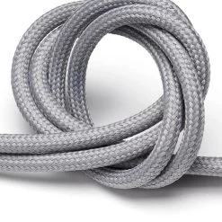 NUD Classic White Porcelain With Textile Cord 14 NUD Classic White Porcelain With Textile Cord -Lighting Store NUD Grey