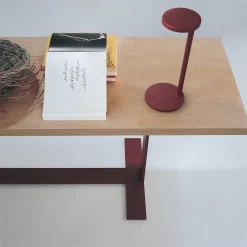 Oblique Table Lamp By Vincent Van Duysen For Flos -Lighting Store Oblique Rust B B Eileen