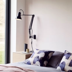Original 1227 Wall Mounted Lamp By Anglepoise -Lighting Store Original1227WallMountedLamp JetBlack large