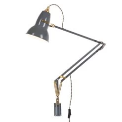 Original 1227 Brass Wall Mounted Lamp By Anglepoise