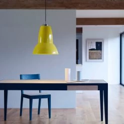 Original 1227 Giant Pendant By Anglepoise -Lighting Store Original 1227 Giant Pendant Citrus Yellow