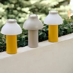 PC Portable Lamp By Hay -Lighting Store PCPortablecoolgrey softyellow01