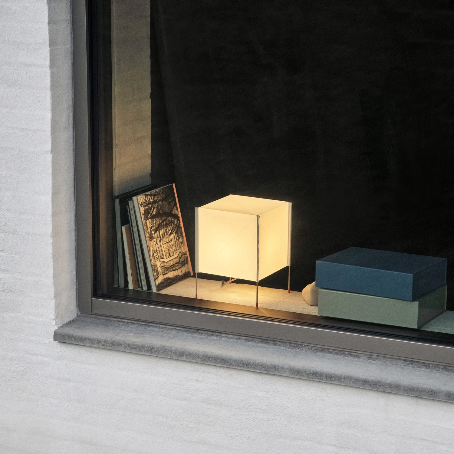 Paper Cube Table Lamp By Bertjan Pot For Hay 5 Paper Cube Table Lamp By Bertjan Pot For Hay - Image 3