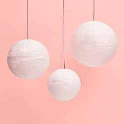 Rice Paper Shade - Round By Hay -Lighting Store Rice Paper Shade Family