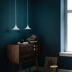 Semi Pendant Light By Gubi -Lighting Store Semi Pendant 30 White Kangourou Table Yellow