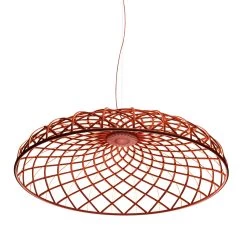 Flos Skynest Pendant By Marcel Wanders -Lighting Store Skynest brickred