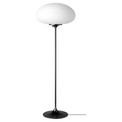 Stemlite Floor Lamp By Gubi -Lighting Store Stemlite FloorLamp H110 BlackChrome