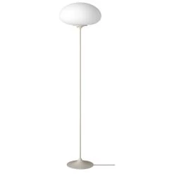 Stemlite Floor Lamp By Gubi -Lighting Store Stemlite FloorLamp H150 PebbleGray off
