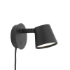 Tip Wall Lamp By Muuto -Lighting Store Tip wall lamp black Muuto 5000x5000 hi res