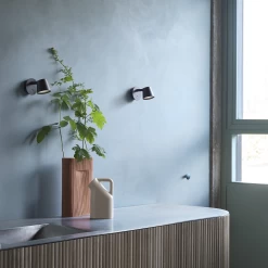 Tip Wall Lamp By Muuto -Lighting Store Tip wall lamp black ridge vase terracotta tub jug dots metal muuto med res