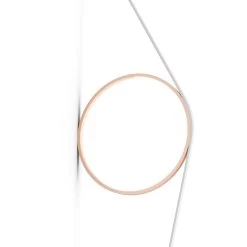 WireRing By Formafantasma For Flos -Lighting Store WireRing bianco rosa dettaglio