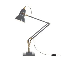 Original 1227 Brass Desk Lamp By Anglepoise