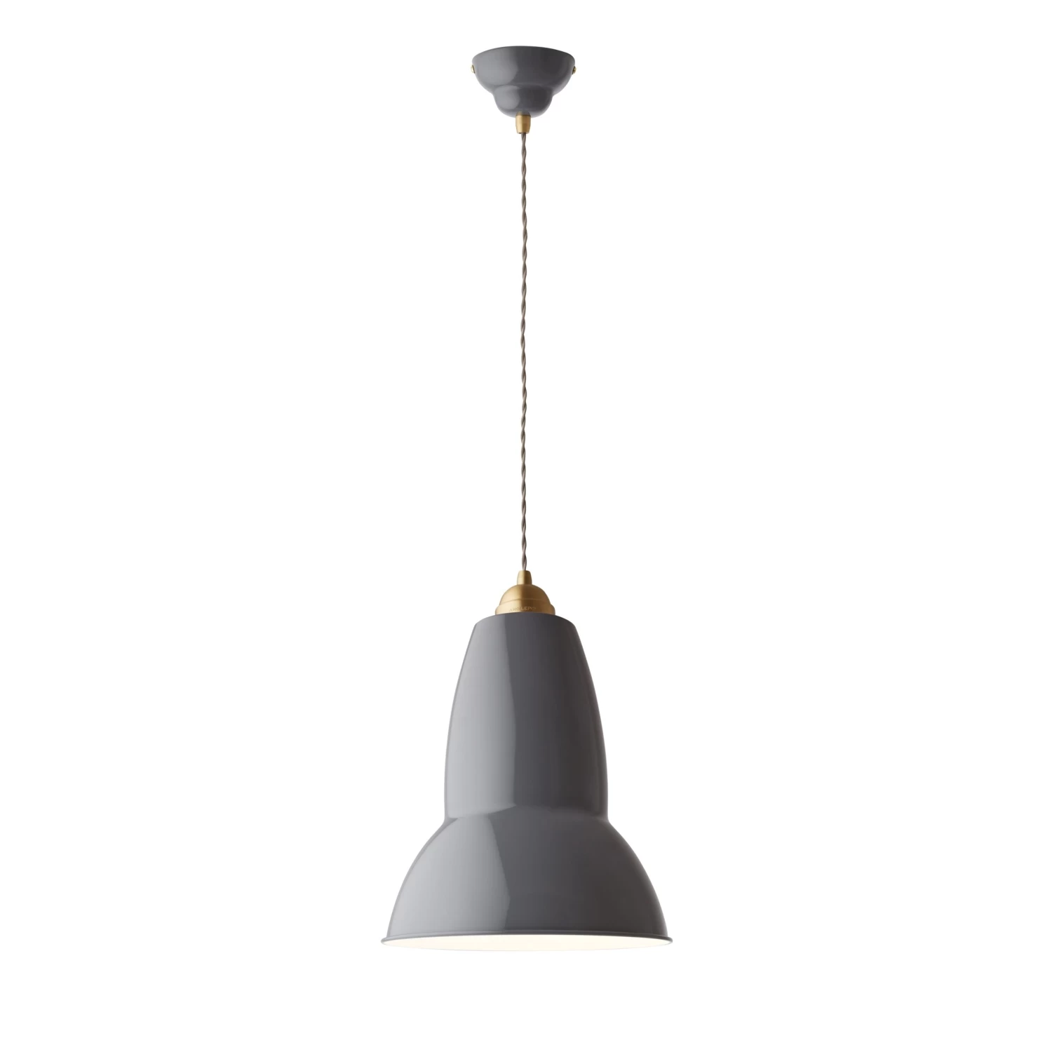 Original 1227 Brass Maxi Pendant By Anglepoise 5 Original 1227 Brass Maxi Pendant By Anglepoise - Image 3