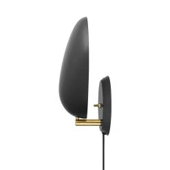 Cobra Wall Light By Gubi 11 Cobra Wall Light By Gubi -Lighting Store cobra wall lamp black side.hs