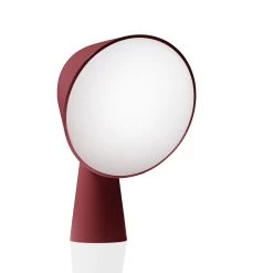 Clearance Binic Table Lamp / Maroon By Foscarini