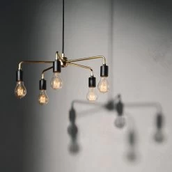 Tribeca Leonard Chandelier By Menu 7 Tribeca Leonard Chandelier By Menu -Lighting Store menu leonard chandelier lifestyle2