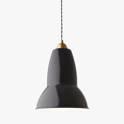 Original 1227 Brass Maxi Pendant By Anglepoise 13 Original 1227 Brass Maxi Pendant By Anglepoise -Lighting Store original 1227 brass maxi pendant deep slate 1