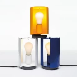 Pivotante À Poser Table Lamp By Charlotte Perriand For Nemo 13 Pivotante À Poser Table Lamp By Charlotte Perriand For Nemo -Lighting Store pivotanteaposer white blue orange