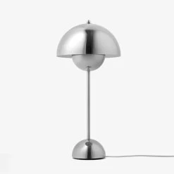 Flowerpot Table Lamp VP3 By &Tradition -Lighting Store tradition flowerpot VP3 polished stainless steel